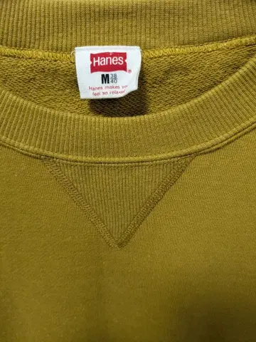 70S Hanes 헤인즈 V 가제트 머스타드