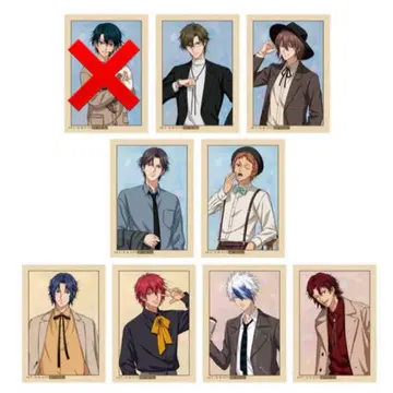 신 테니스의 왕자님 POP UP STORE 특전 8종류 홀로그램 카드