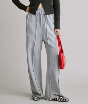 FUULLY STUDIO 맨투맨 시임 이지 팬츠