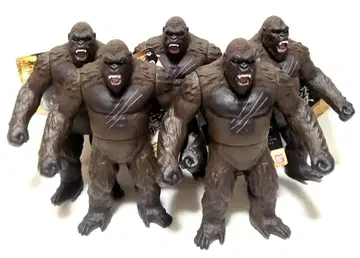 무비 몬스터 시리즈 킹콩 2021 5체 소프트 비닐 새상품 고질라