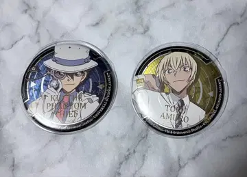 유니버설 스튜디오 재팬 USJ 명탐정 코난 괴도 키드 아무로 캔뱃지