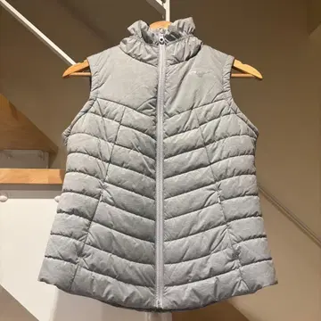 Mizuno 그레이 퀼팅 베스트