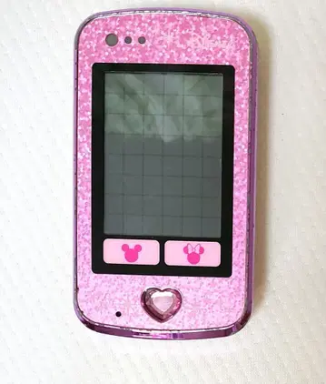 핑크 글리터 터치스크린 디즈니