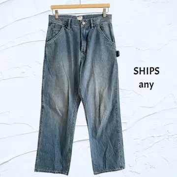 SHIPS any DENIM 쉽스 에니 페인터 팬츠 데님