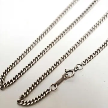 [ 45cm 3mm 폭 ] silver925 키헤이 체인 목걸이 액세서리