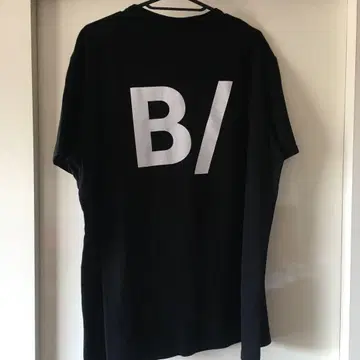 B/ 비 슬래시 남성용 티셔츠 블랙 화이트
