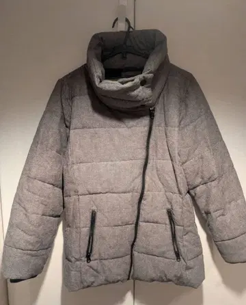 GAP 160cm 그레이 하이넥 자켓