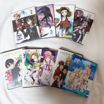 소드 아트 온라인 (1기) 2권~9권 + ex DVD 세트