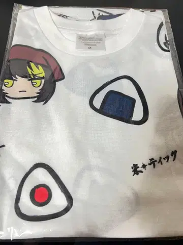 샤니마스 공식 오무스비 코메틱 풀 그래픽 T셔츠 M 사이즈