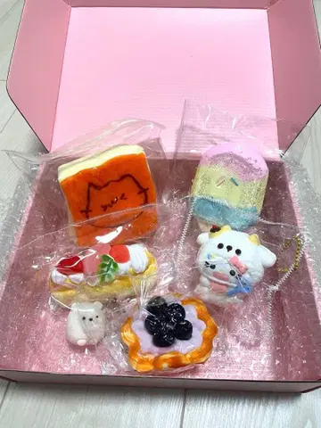 스퀴즈 묶음 판매 물 느낌 디저트 계열 케이크