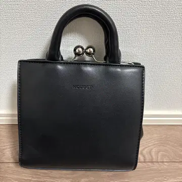 유우님 MOUSSY 블랙 핸드백