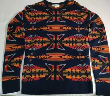 YMC 니트 기하학 패턴 스웨터