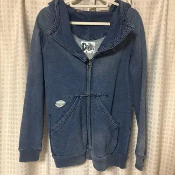 CONEY 데님 블루 후드티