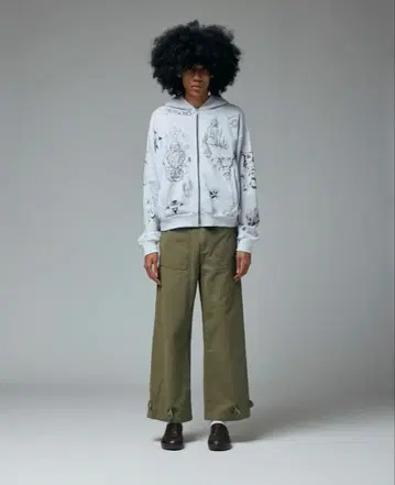 Basketcase 25ss 'Sailor Zip Hoodie'