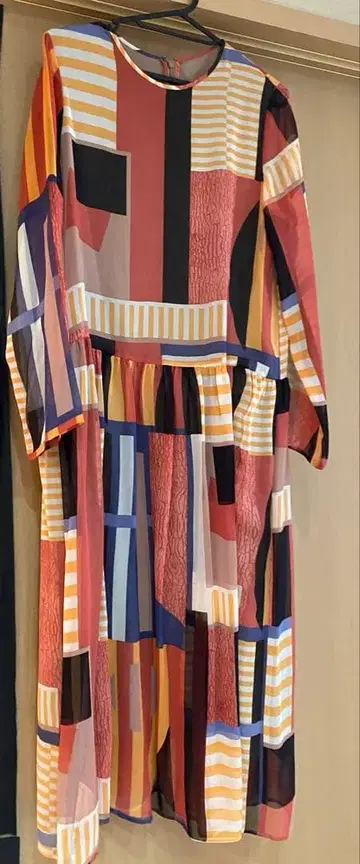 스티븐 앨런 쉬폰 원피스