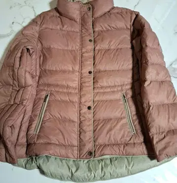 noa-ge 노아쥬 울트라 라이트 다운 핑크 L 사이즈