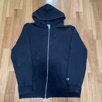 Champion 블랙 후드티