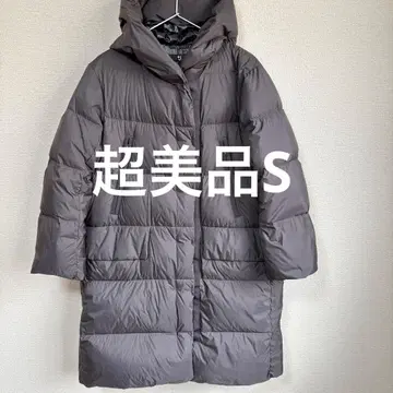 [컨디션 최상] 유니클로 +j 다운 롱 코트 그레이 S