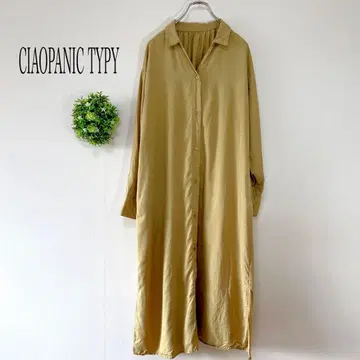 차오패닉 티피 [ 1 ] 긴팔 셔츠 롱 원피스 캐주얼 봄/가을