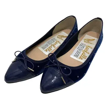 새상품급 파르팔레 (22.5) 발레 슈즈 펌프스 플랫 배색