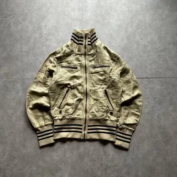 archive grunge gimmick jacket y2k beige