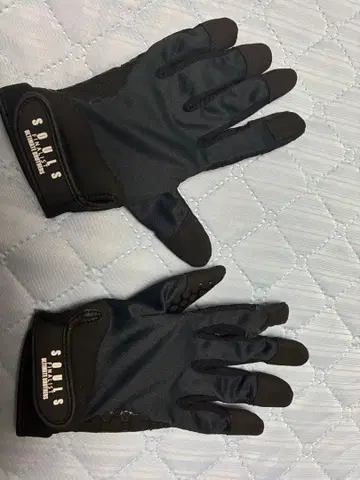 SOULS 낚시 그로브 블랙