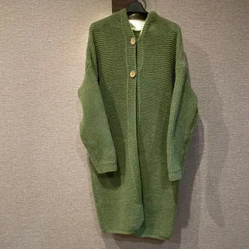미사용, 니트 롱 코트