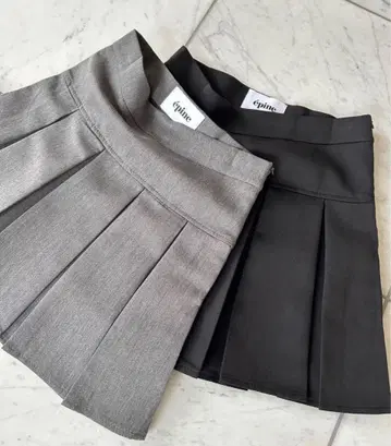 epine 플리츠 미니 스커트 블랙 S 사이즈