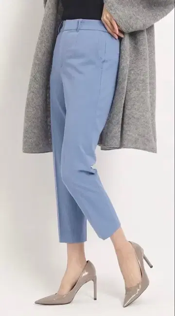 쿠 드 샹스 블루 팬츠 38 사이즈 ( M 사이즈 )