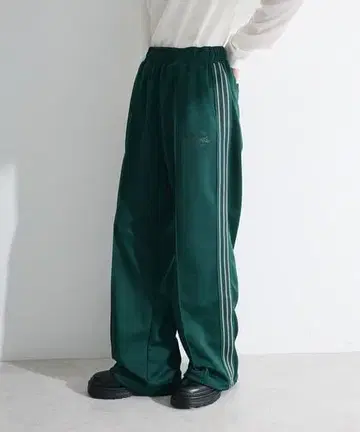 미사용 택 포함 SPALDING 별주 트랙 팬츠