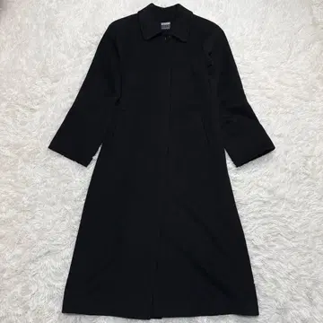 [ 새상품급 ] SOPRANI DONNA 롱 코트 캐시미어 블랙 온워드