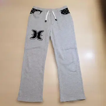 Hurley 하레이 스웨트 팬츠 그레이 L 사이즈 코튼 100