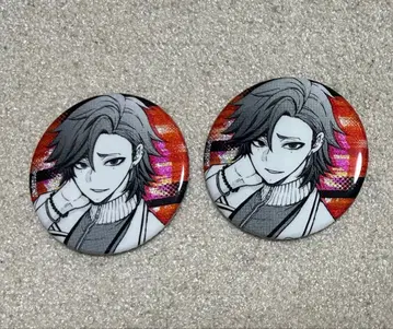 도겐안키 글리터 캔뱃지 오이란자카 쿄야 2개