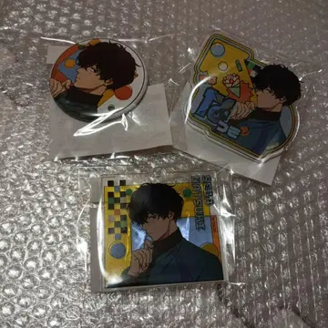 사카모토 데이즈 마루쿠지 세바 나츠키 아크릴 키링 네임 배지 캔뱃지