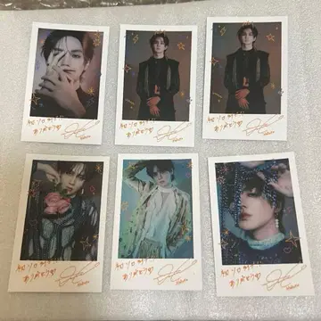 요시노 호쿠토 폴라로이드풍 카드