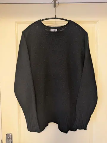 유나이티드 애로우즈 셰틀랜드 니트 블랙 L 사이즈 니터 사인 있음