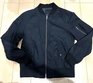 새상품급 UNIQLO 유니클로 MA-1 블루종 자켓 블랙