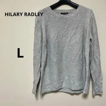 HILARY RADLEY [ L ] 그레이 긴팔 티셔츠