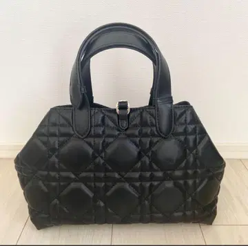 블랙 퀼팅 핸드백 숄더