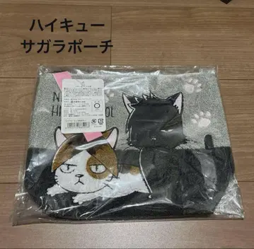 하이큐!! 사가라 파우치 켄마 고양이 쿠로 고양이