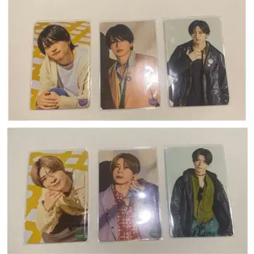 timelesz 이노마타 슈토 마츠시마 소 트레이딩 카드 4장 세트