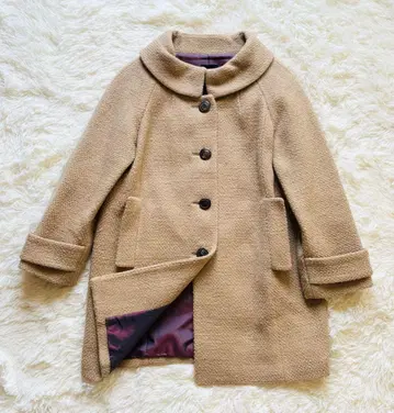 [투모로우랜드 컬렉션] 울 코트 베이지 38