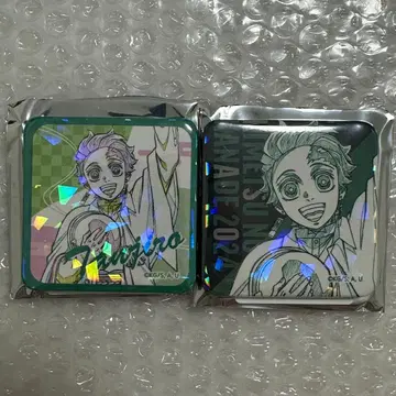 귀멸의 칼날 귀멸의 연주 스퀘어 캔뱃지 글리터 캔뱃지 카마도 탄지로