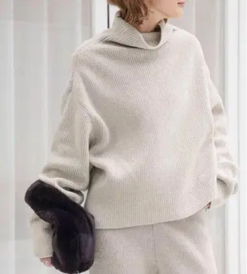 [ Deuxieme Classe ] BLANC 아제 터틀넥 풀오버