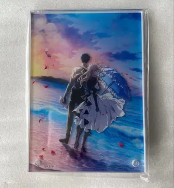 바이올렛 에버가든 교토 애니메이션의 세계전 레이어드 아크릴 플레이트