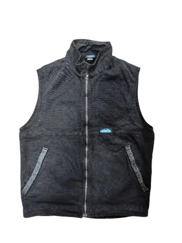 KAVU 블랙 덕 베스트 S 사이즈 USA 제조