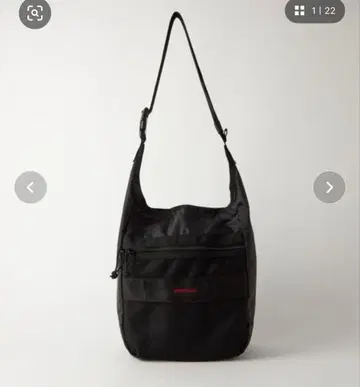 별주 BRIEFING GLR 립스탑 메쉬 세로 숄더백