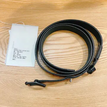 안셀름 벨트 블랙