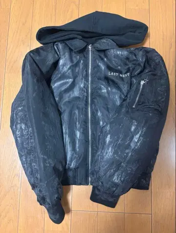 [ LAST NEST ] COATING MA-1 / BLACK