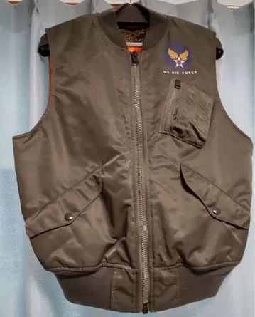 U.S. AIR FORCE MA-1 베스트 90년대 올리브 그린